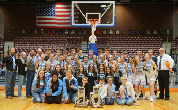 Boys and girls State Champs