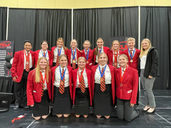 The Panguitch FCCLA team