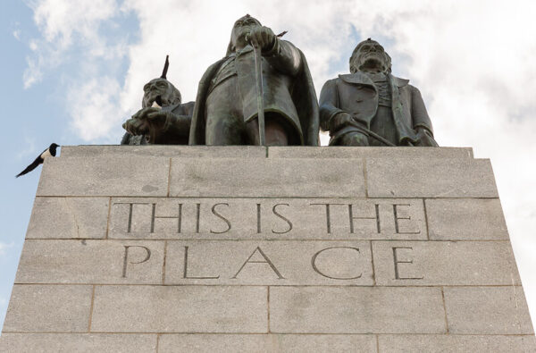 This Is the Place statue