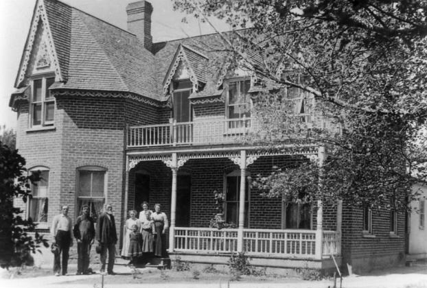 old picture of the morrill house on main