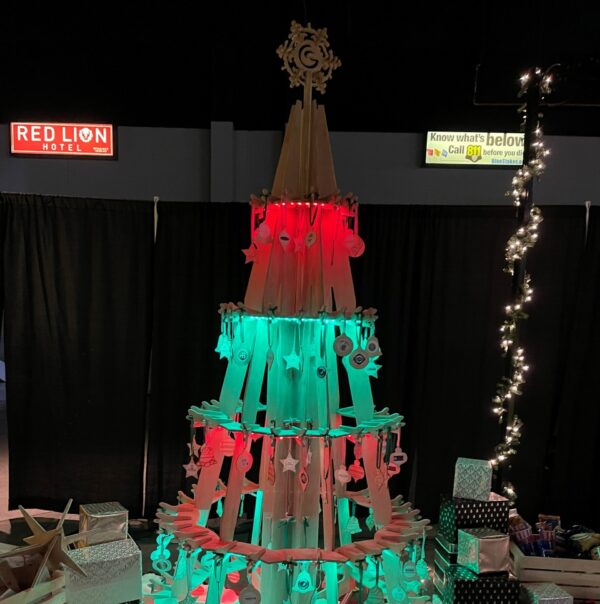 Christmas tree at the Jubilee of Trees