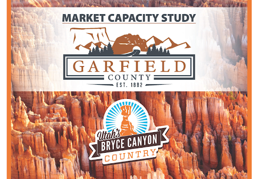 Market Capacity Study, Garfield County Office of Tourism, with the Bryce Canyon Country Logo