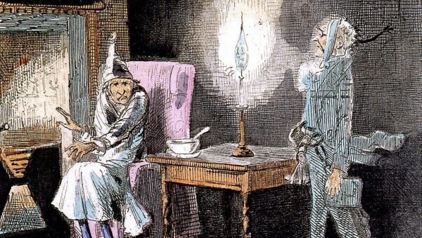 Scrooge and Jacob Marley