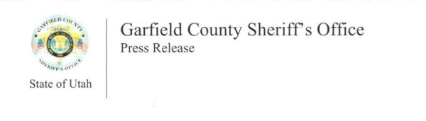 Garfield County Sheriff's Office press release