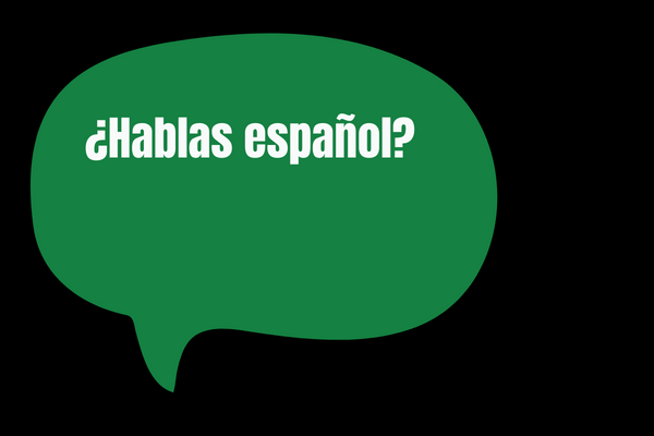 ¿Hablas español?