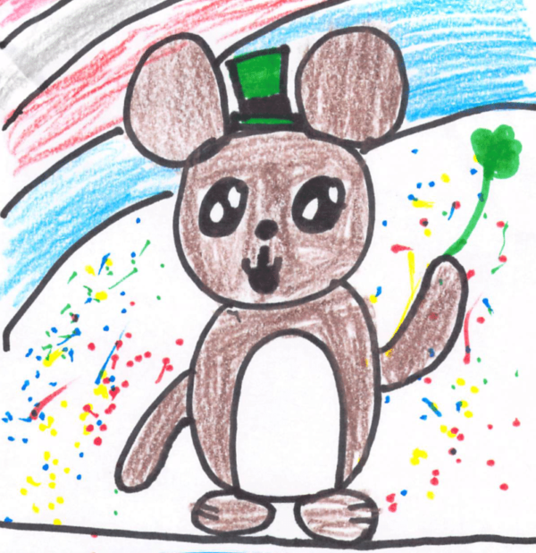 Mouse leprechaun, by Sophia (2nd) LPS