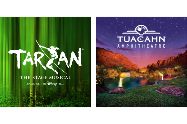 Tarzan, the stage musical, based on Disney's Tarzan movie. Tuacahn Amphitheatre