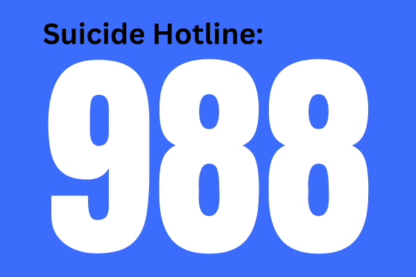 Suicide Hotline: 988