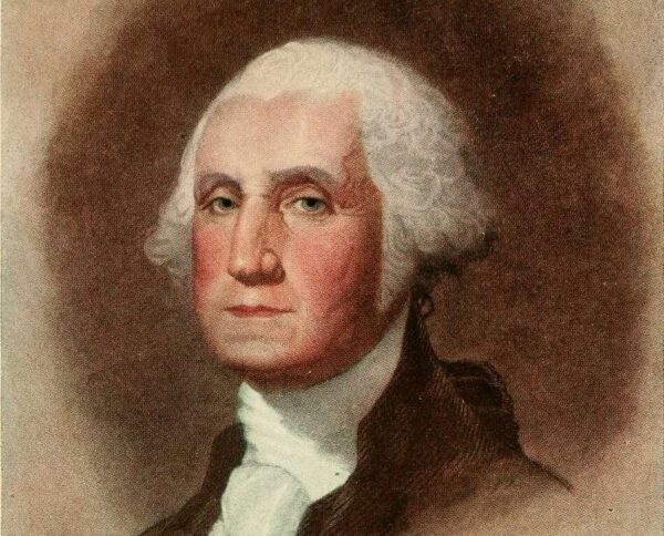 George Washington portrait painting.