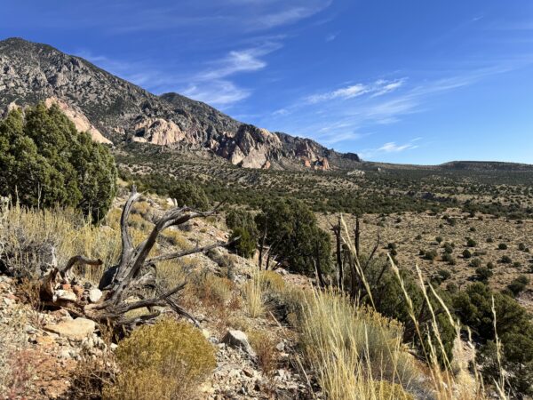 A rocky outcropping and wilderness area in the Henry Mountains.