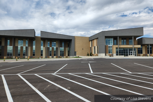 The new Wayne High School completed September 2024. Courtesy of Lisa Stevens.