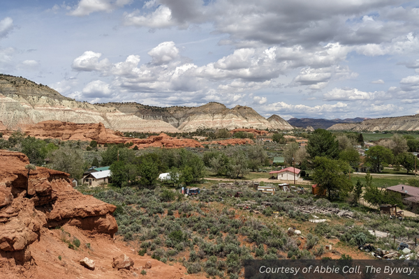 Another view of Cannonville and the Red Rock.